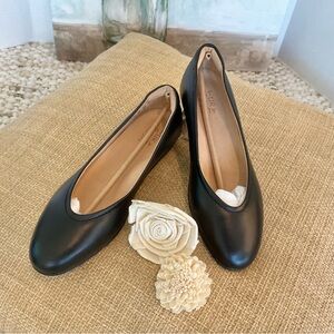 Naturalizer Vivienne Ballet Flats Black Size 8.5W, NWOT